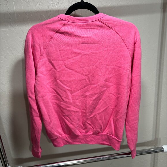 NWT Midnight Rider Leo Zodiac Graphic Sweatshirt Pink Fleece – Women’s XS anthro - Picture 6 of 6